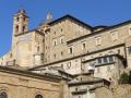 Urbino, Marche. Desired by Federico di Montefeltro, the Papal Palace in Urbino, located in the northern part of the Marche region, is one of the greatest accomplishments of the Italian Renaissance. Built in only five years, from 1470 to 1475, the palace nowadays houses the National Gallery of the Marche.